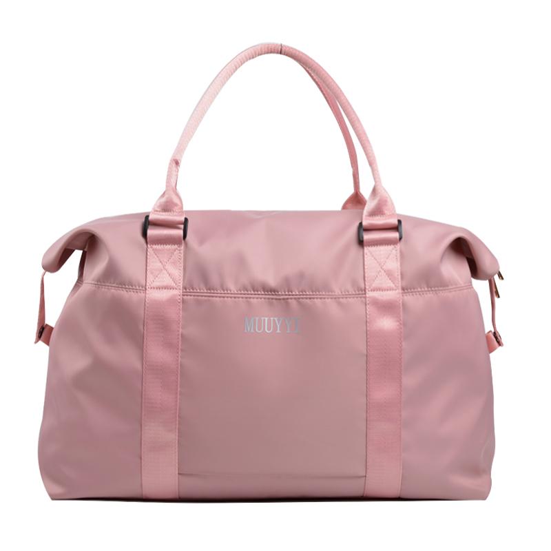 ・素材: オックスフォード生地・柄: 無地・スタイル: スウィートエレガント・性別: レディース・デザイン要素: バイカラー・カラー展開: ピンク.ブラック.パープル.ワインレッド.ライトブルー.ロイヤルブルー.ターコイズブルー・内部構造: ファスナーポケット.携帯電話ポケット.IDポケット・サイズ展開: 小.中.大・適用シーン: 旅行・裏地素材: ポリエステル・適用対象: 若年層・持ち手タイプ: ソフトハンドル・旅行バッグの種類: ボストンバッグ型