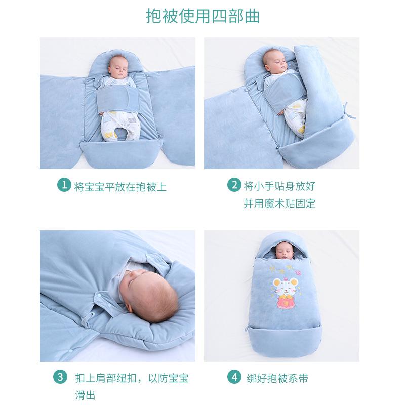 おくるみ ベビー 新生児 厚手 冬用 夜泣き防止 寝袋 フリース 抱っこ布団 スワドル モロー反射対策 出産準備 安眠