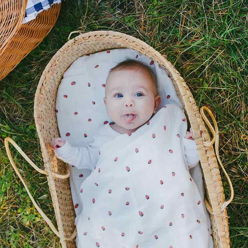 おくるみ ベビー 新生児 赤ちゃん コットン モスリン ガーゼ 吸湿 速乾 薄手 軽量 バスタオル 抱っこ布..