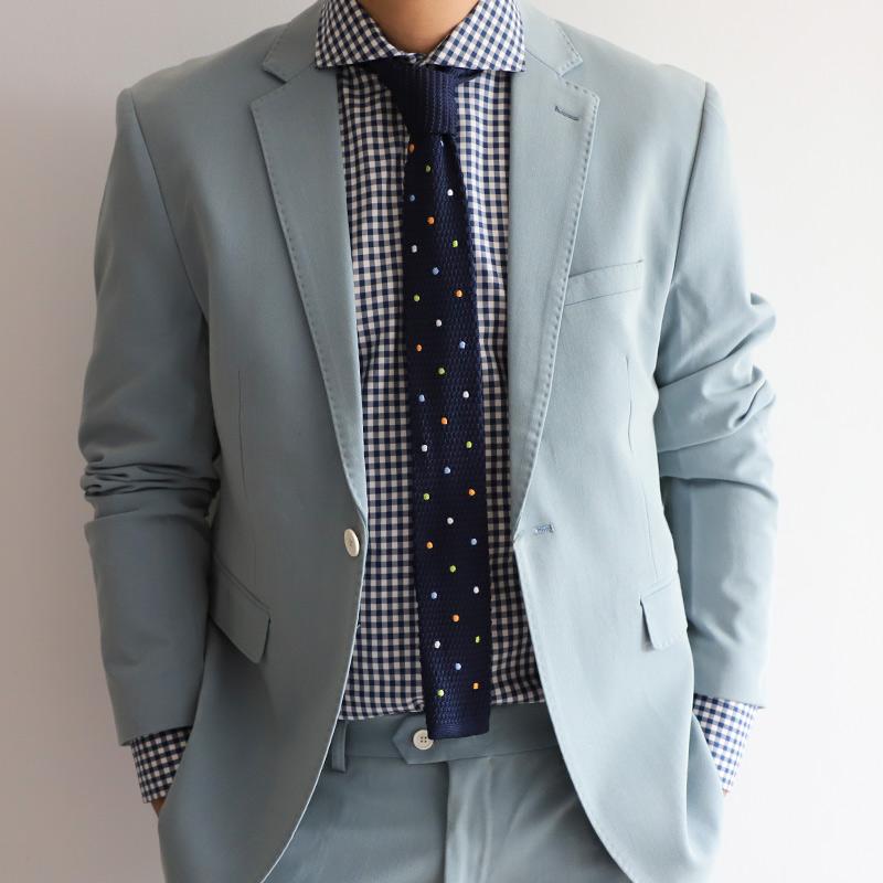 ネクタイ メンズ ドット柄 ニット ナロータイ スリム 6cm幅 スクエアエンド カジュアル スクールスタイル 普段使い 制服 オフィスカジュアル 上品 おしゃれ