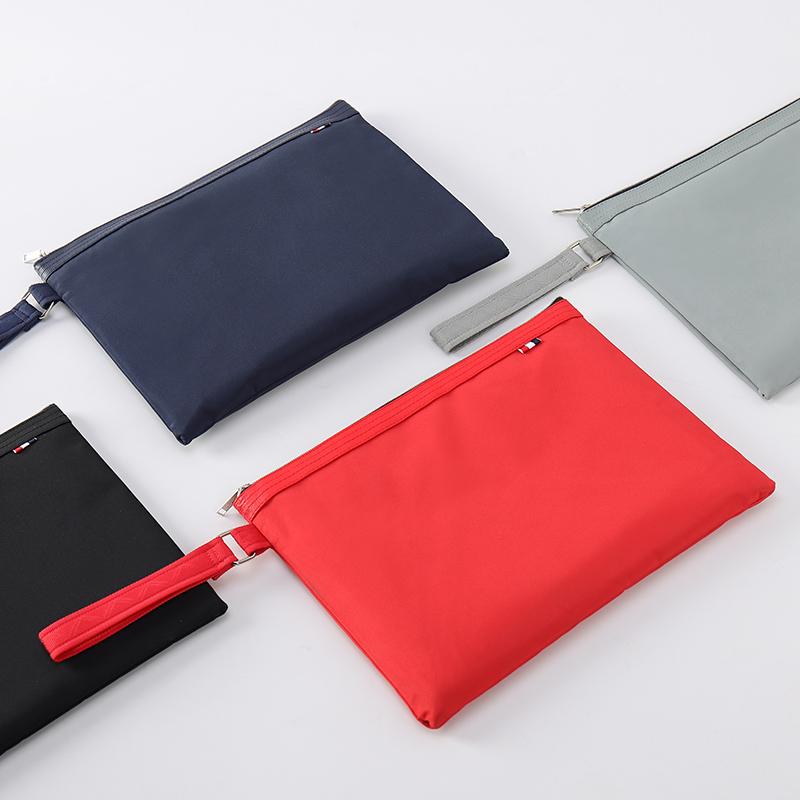 ドキュメントケース レディース A4サイズ ファスナー オックスフォード生地 手提げ ビジネス 書類 資料..