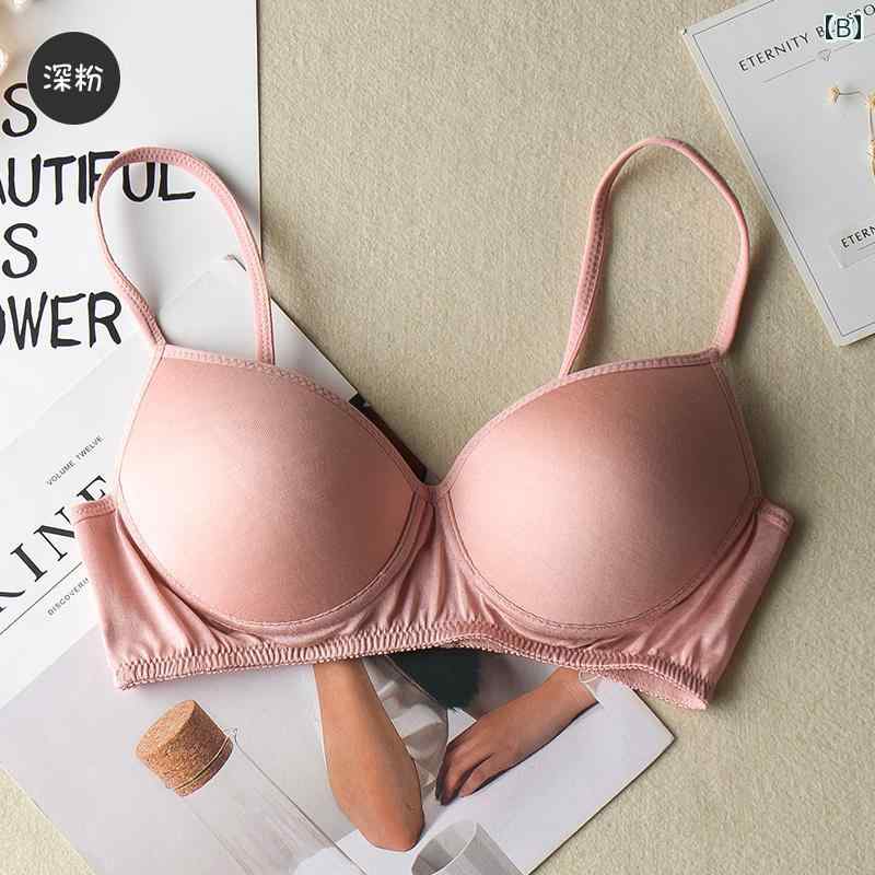 ブラジャー レディース ノンワイヤー 薄手 スポーツ 授乳 マタニティ バックホック フルカップ シンプル 快適 ルームウェア 3