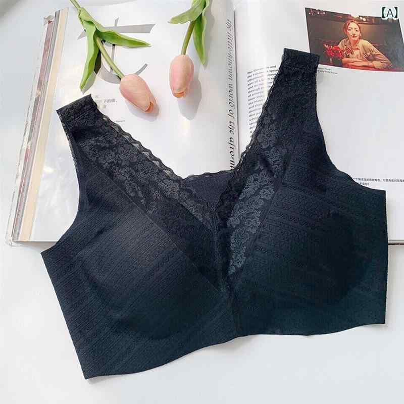 スポーツブラ レディース 女性用 ノンワイヤー シームレス ラテックス 谷間メイク 美背 2WAY ブラトップ 一体型カップ 大きいサイズ 春夏 フィットネス