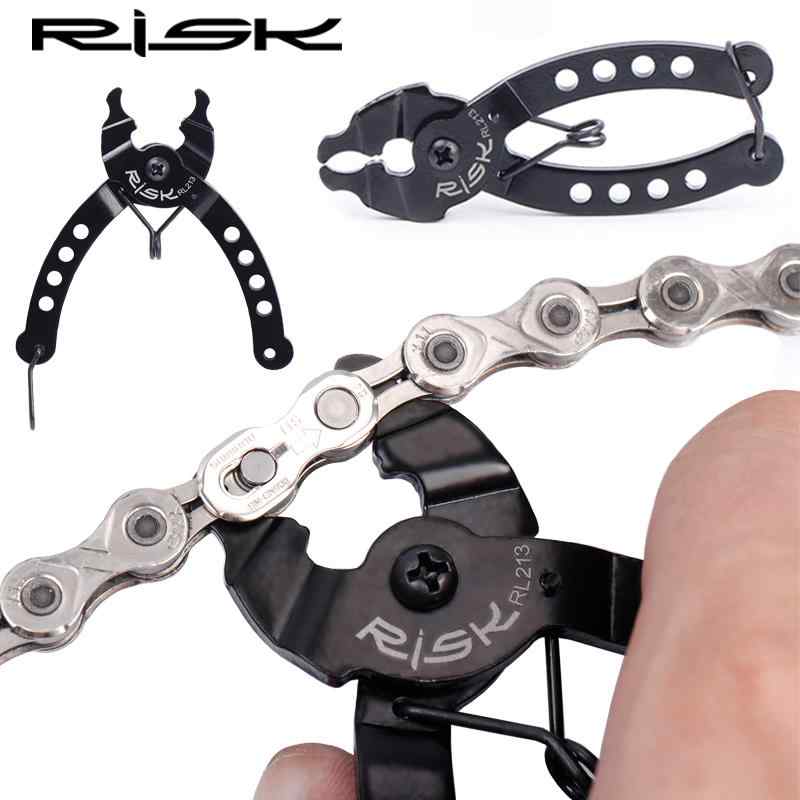 RISK ミニ チェーン マジック バックル プライヤー マウンテンバイク ロードバイク 自転車 クイック リリースの取り外しと取り付け