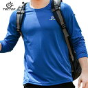 Tシャツ メンズ 男性用 長袖 クルーネック ラウンドネック 速乾 通気性 伸縮性 ランニング スポーツ アウトドア 運動着 部屋着 普段使い ブラック ホワイ...