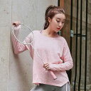 トップス レディース 大きいサイズ ゆったり スポーツTシャツ ヨガウェア ランニングウェア ジムウェア トレーニングウェア 速乾性 吸湿速乾 春夏 長袖 レー...