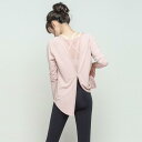 Tシャツ レディース ランニング ヨガ フィットネス 背中開き 長袖 ゆったり 速乾 メッシュ セクシー 秋冬