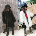コート キッズ 女の子 おしゃれ ロング 白 もこもこ かわいい 小 秋冬 防寒 厚手 暖かい