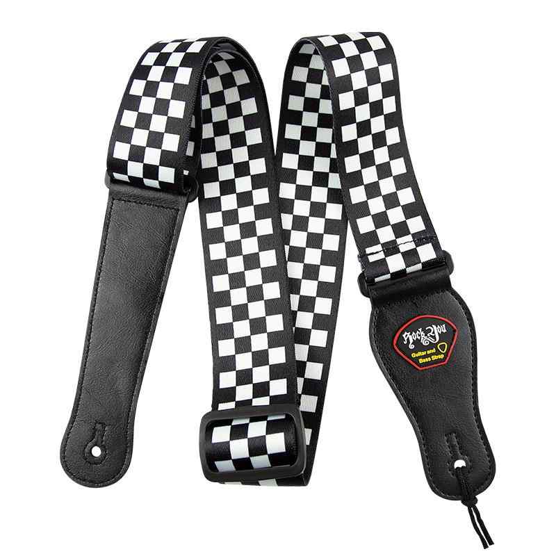 ギターストラップ クラシック 個性的 おしゃれ キャンバス キャンバス レザーエンド 革 エレキギター ..