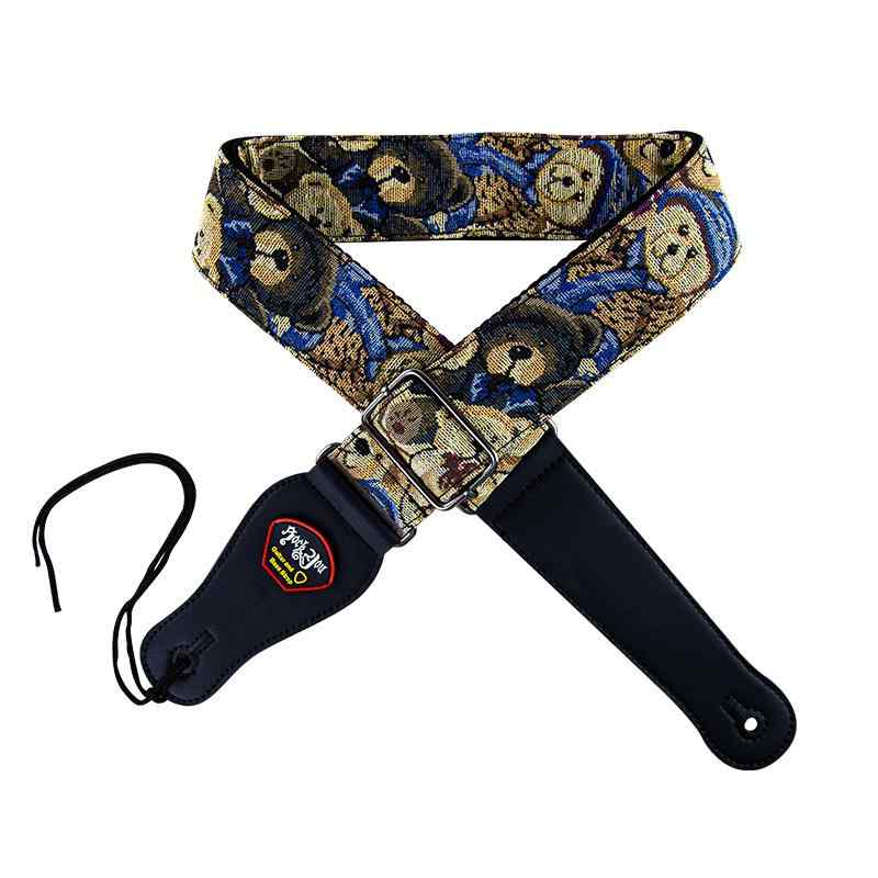 ・カラー展開: 刺繍クマストラップ 刺繍クマストラップ+弦高定規 刺繍クマストラップ+ピック（12枚入り） 刺繍クマストラップ+金属カポ 刺繍クマストラップ+指板用レモンオイル 刺繍クマストラップ+ボディクリーナー 刺繍クマストラップ+弦保...