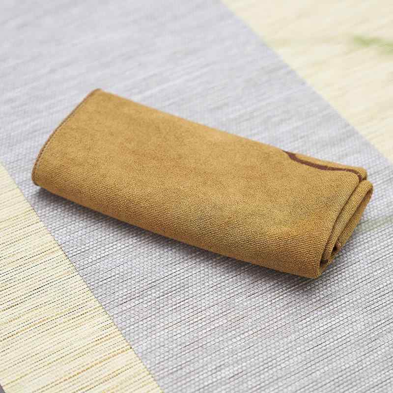茶巾 厚手 吸水性 茶布 ハンドメイド 無地 中国風 茶道具 茶道用品 茶席 茶卓布 茶盤 功夫茶 お茶会 ブ..