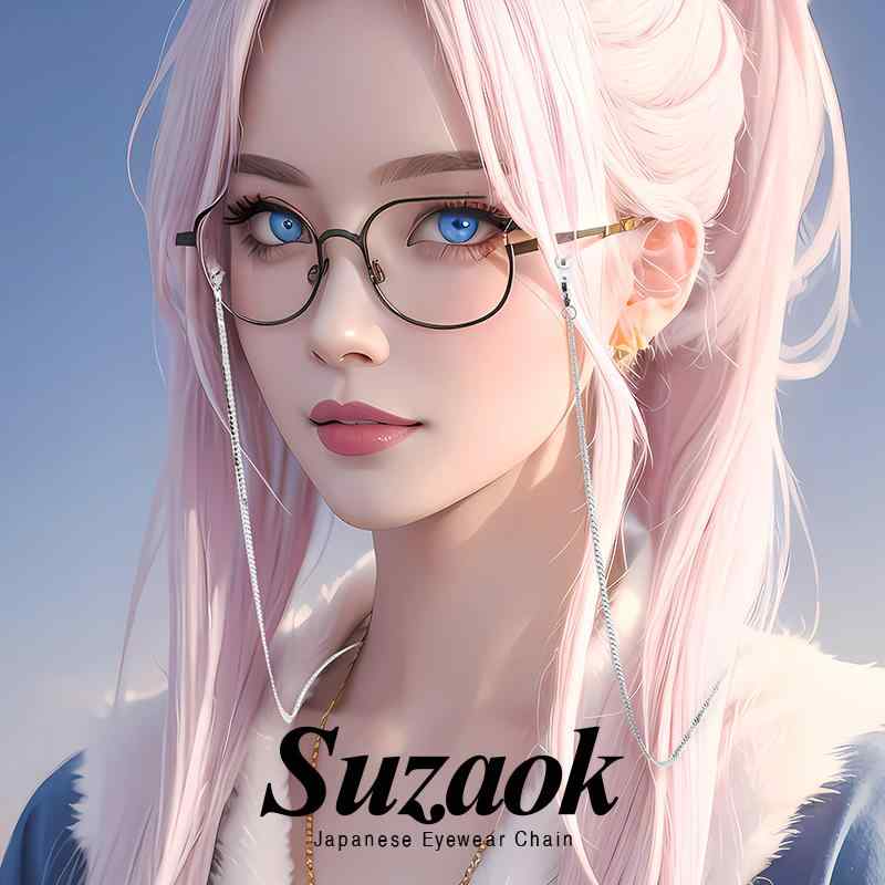 メガネストラップ マスクアクセサリー ステンレス鋼 スネークチェーン レトロ 首掛け サングラス 男女兼用 ゴールド シルバー ローズゴールド 小物