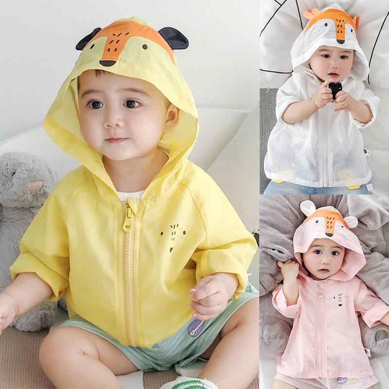 ベビー キッズ アウター 夏 男の子 女の子 UVカット 綿 薄手 軽量 通気性 防虫 ジップアップ カーディ..