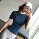 Tシャツ レディース 薄手 ハイストレッチ ランニング ジョギング ヨガ フィットネス スポーツ 半袖 トレーニングウェア 吸汗速乾 通気性 ナイロン スタイル...