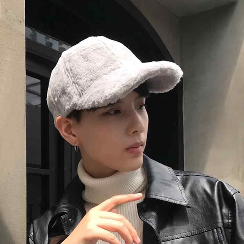 キャップ メンズ ボア 帽子 男性用 秋冬 厚手 暖かい 防寒 ベースボールキャップ キャップ 韓国風 無地 カジュアル 普段使い サイズ調整 男女兼用 ユニセックス
