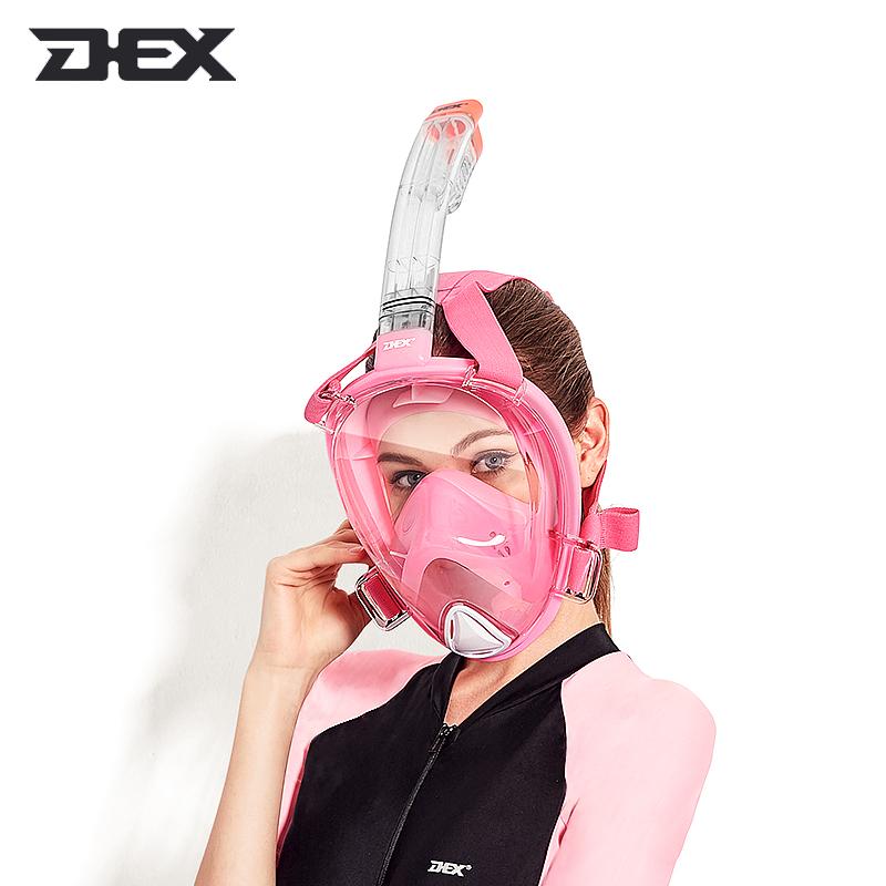 シュノーケル キッズ ジュニア 大人 フルフェイス フルドライ 水中マスク 水中メガネ シュノーケリング..