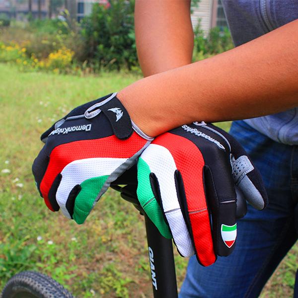 サイクルグローブ 男女兼用 春秋 フルフィンガー 自転車 サイクリング マウンテンバイク ロードバイク ..