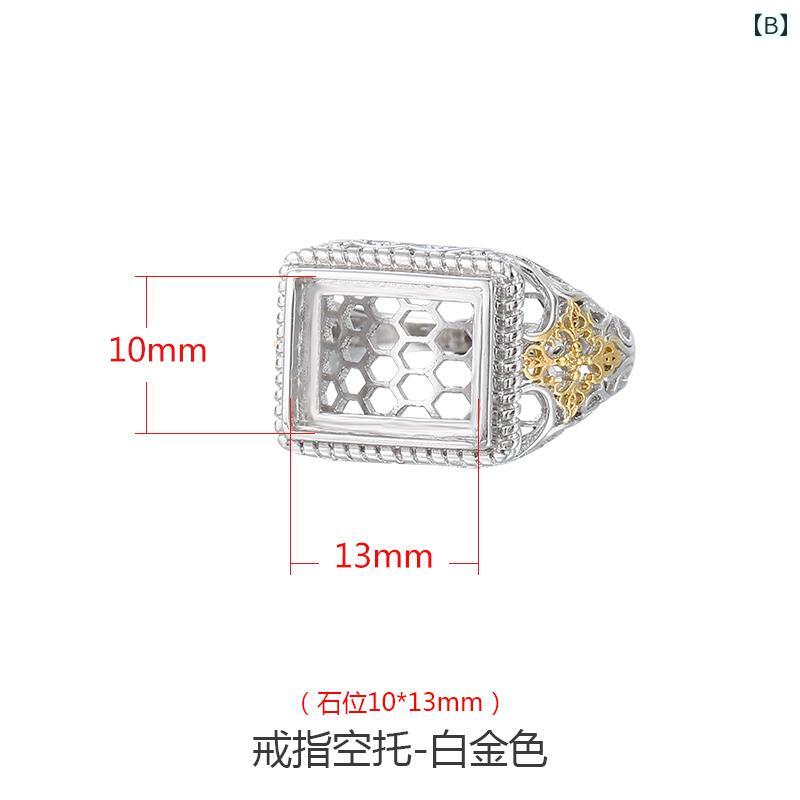 ���� S925����С� �������� ���� 18K������ɥ�å� ������ DIY�� �� �롼���� ���åץ� �ڥ� ̱²���������� ���� ���奨�꡼�ѡ���