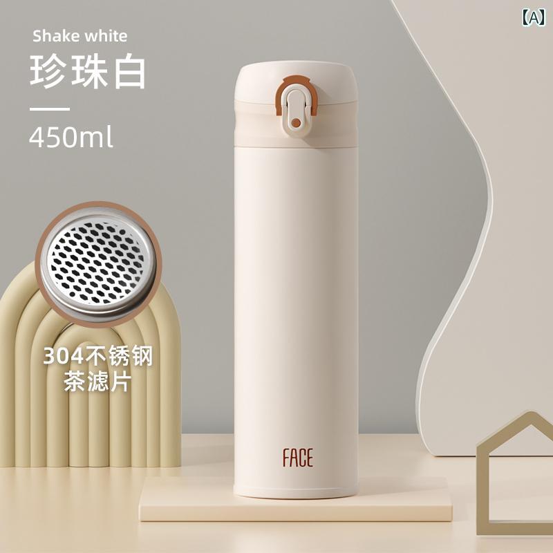 水筒 キッズ 子供 学生 男女兼用 316L ステンレス鋼 暖かい 保冷 真空断熱 おしゃれ かわいい シンプル..