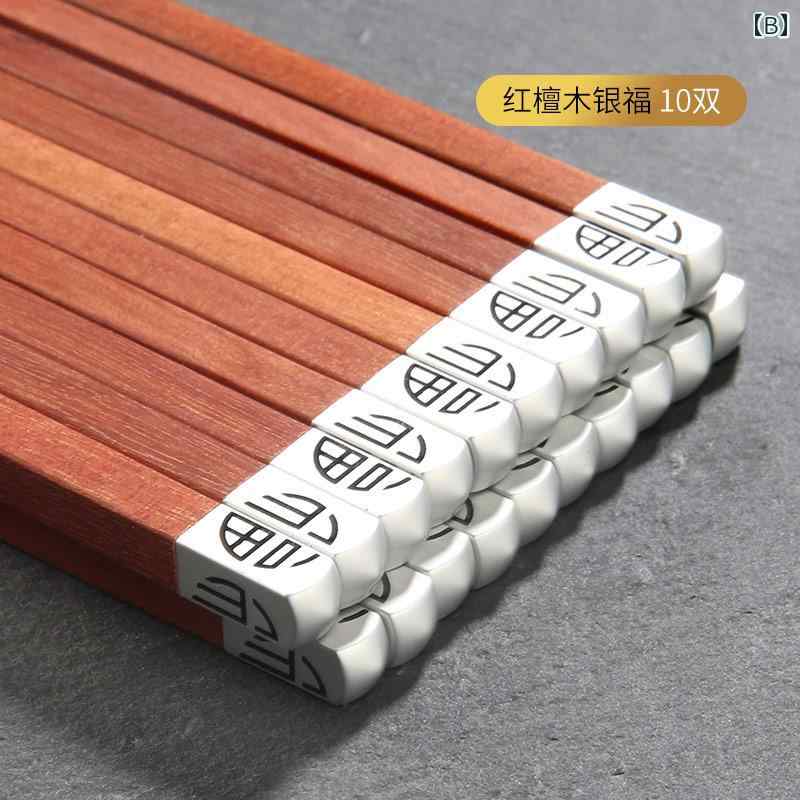 箸 木製 木 鶏羽木 ウェンジウッド 紅檀木 レッドサンダルウッド 丈夫 滑りにくい ...