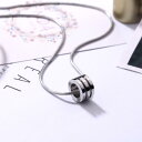 ペンダント チタンスチール ニッチペンダント 鎖骨ネックレス シンプル マッチング アクセサリー