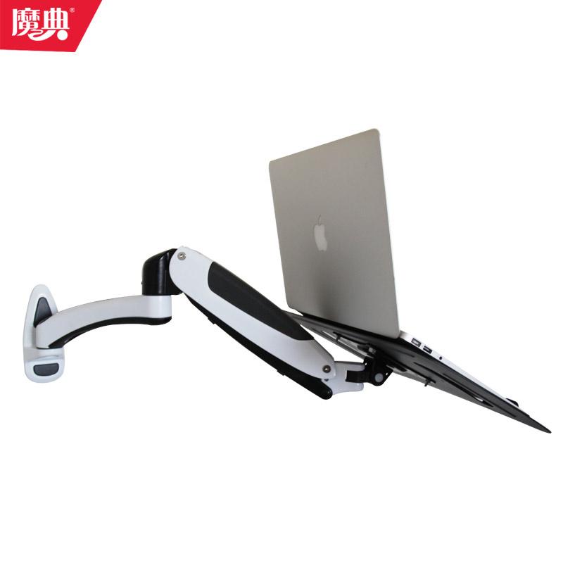 PCスタンド ノートパソコン ディスプレイ 壁掛け ウォールマウント 昇降式 回転 立ち仕事 スタンディン..