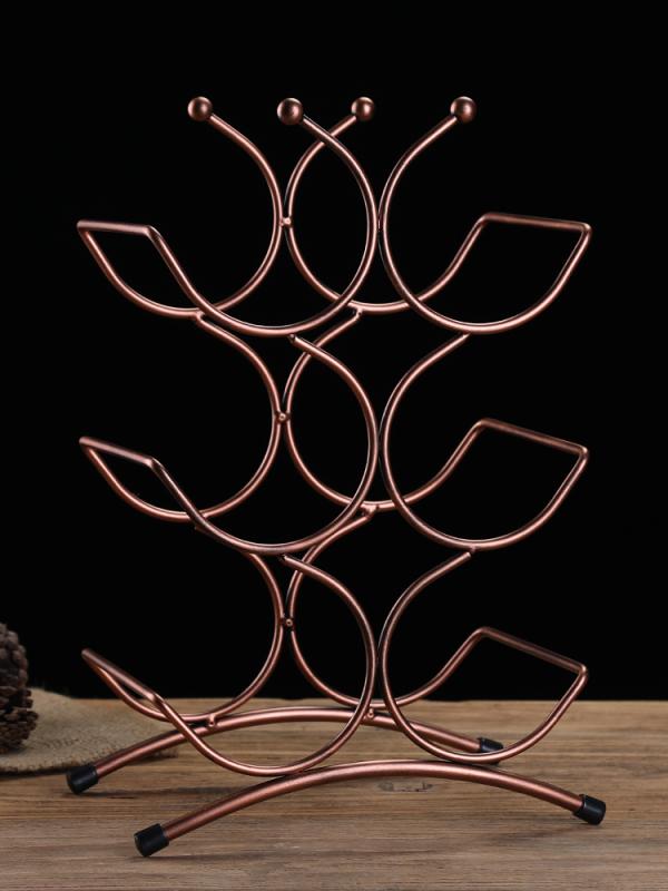 ワインボトルホルダー ヨーロピアン 整理 マルチボトル ラック スタンド アイアンアート リビング キッ..