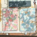 ブックカバー A5 布 ノート セット しおり紐 チャーム 手帳 日記 書籍保護 かわいい うさぎ チューリップ イチゴ ピンク 青 プレゼント 誕生日