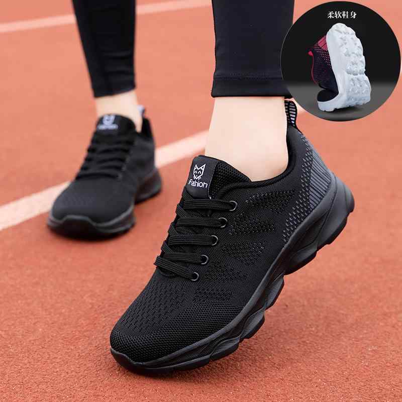 スニーカー レディース 秋冬 メッシュ 通気性 軽量 ソフトソール ウォーキング ランニング カジュアル 旅行 普段使い 散歩 疲れにくい 滑り止め EVAソール ラウンドトゥ