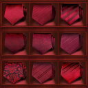 ネクタイ 紳士服 Necktie ビジネス スーツ用 首周り 装飾 赤結婚式ネクタイ メンズ ジッパー フォーマル スーツ ビジネス