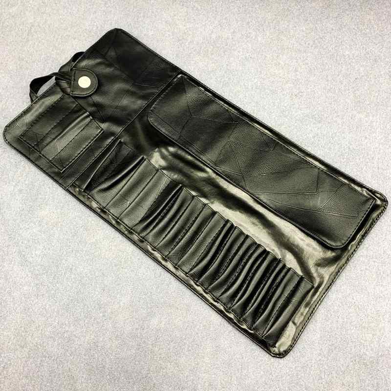 メイクブラシ 収納ポーチ 大容量 12穴 24穴 化粧筆 メイクアップアーティスト プロ用 持ち運び 携帯用 ..