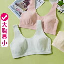 ブラジャー レディース スポーツブラ フィットネス ヨガ用品 下着 おしゃれ 運動用 ガールズブラ 校生 綿 通気性 ベスト プラスサイズ