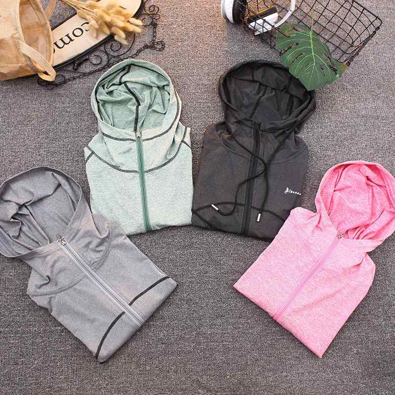 ヨガ ウェア フィットネス ウエア トップス 大きいサイズ ゆるい ヨガ 服 レディース 速乾性 フード付き カーディガン トップ 屋外 ランニング ジム スポーツ ジャケット