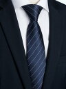 ネクタイ 紳士服 Necktie ビジネス スーツ用 首周り 装飾 メンズ ネクタイ フォーマル ウェア ビジネス ブルー ストライプ ネクタイ