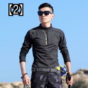 アウトドア フリース 速乾性 服 メンズ 通気性 長袖 スポーツ シャツ ラージ サイズ ストレッチ ハイキング 速乾性 服