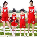チアガール 衣装 男の子 女の子 大人 子供 チアリーダー 学生 サッカー ダンス パフォーマンス コスプレ 赤 青 半袖