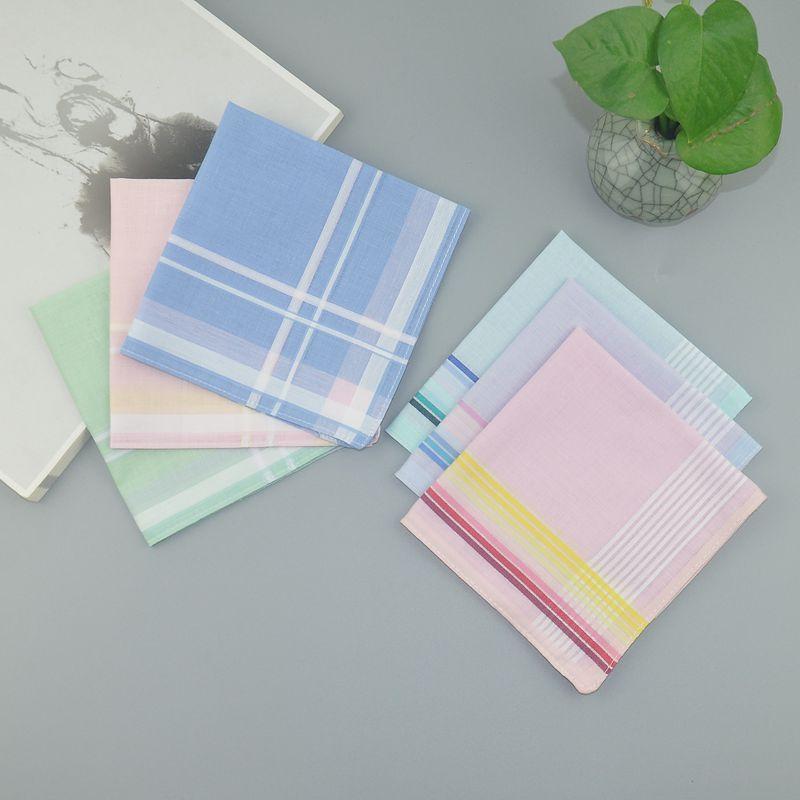 ハンカチ ユニセックス レディース 子供 綿 コットン 吸汗 レトロ クラシック 普段使い 携帯用 ミニ ハ..