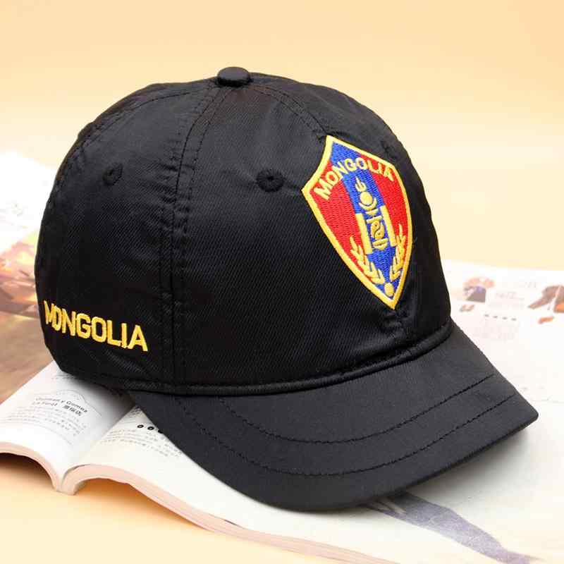 樂天商城 - キャップ 帽子 男女兼用 ユニセックス 短つば 刺繍 サイズ調節 ポリエステル カジュアル ストリート アウトドア レジャー 普段使い おしゃれ ブラック