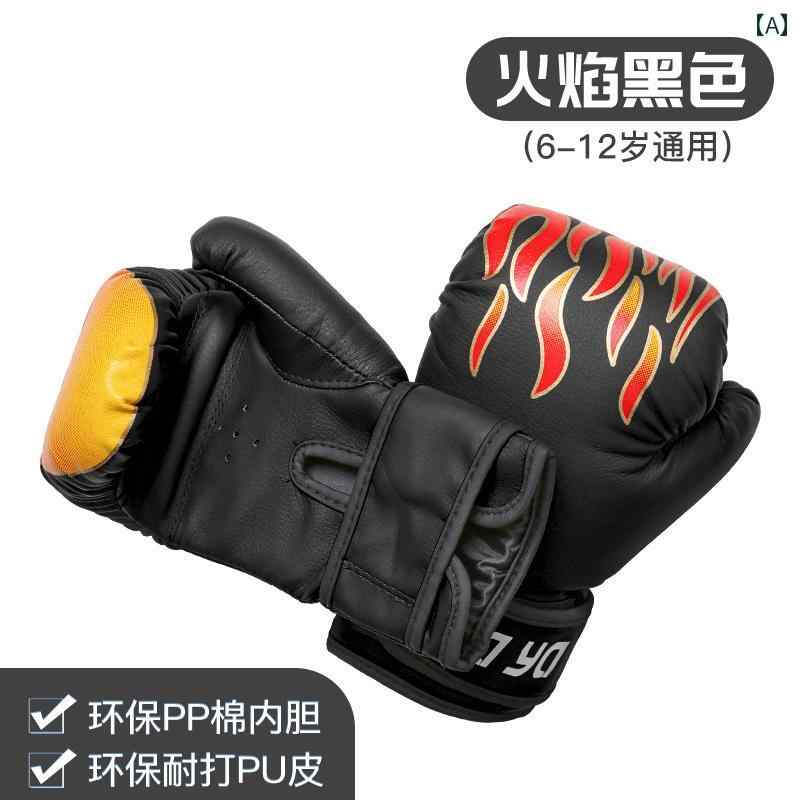 ボクシンググローブ パンチンググローブ キッズ ジュニア 大人 サンドバッグ トレーニング 武術 格闘技..