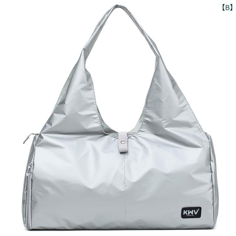 スポーツバッグ 男女兼用 大容量 軽量 乾湿分離 多機能 フィットネス ジム ヨガ スイミング 手提げ ボストン オックスフォード生地 旅行 出張