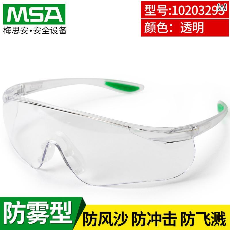 保護メガネ メンズ 男性 作業用 研磨 バイク サイクリング スポーツ アウトドア 飛沫防止 防風砂 防塵 曇り止め ポリカーボネート 軽量 クリアレンズ