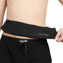 ランニングポーチ メンズ レディース ウエストポーチ 伸縮性 隠し 多機能 軽量 スリム 防犯 スマホ収納 大容量 ジョギング フィットネス アウトドア スポー...