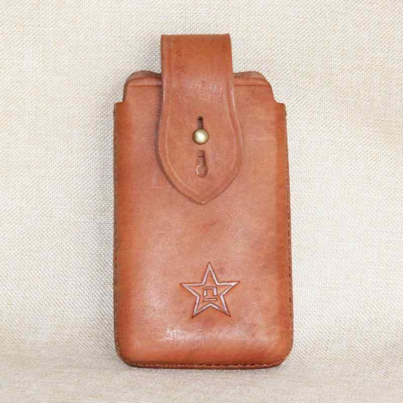 ウエストポーチ 男女兼用 牛革 植物タンニンなめし革 型崩れしにくい スマホ収納 ハンドメイド 個性的 ..