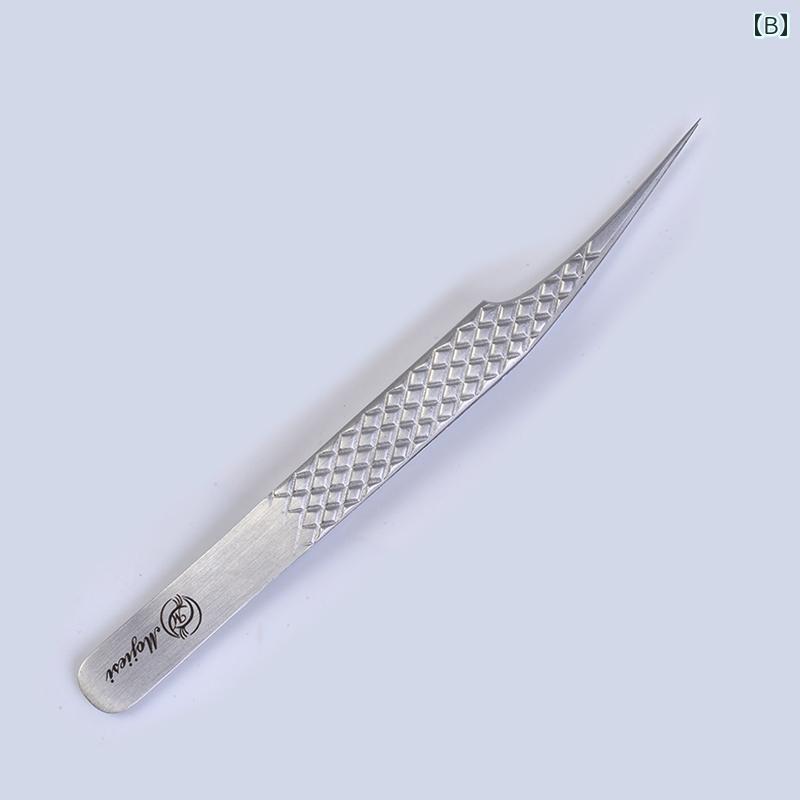 まつげエクステ ボリュームラッシュ 開花用 ステンレス製 高精度 ツイーザー プリンセス型 ストレート型 アイリスト専用 施術ツールセット