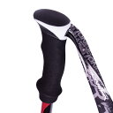 登山杖 カーボン製 3段伸縮式 インナーロック 軽量 コンパクト トレッキングポール ストック アウトドア ハイキング ウォーキング 旅行用品 男女兼用