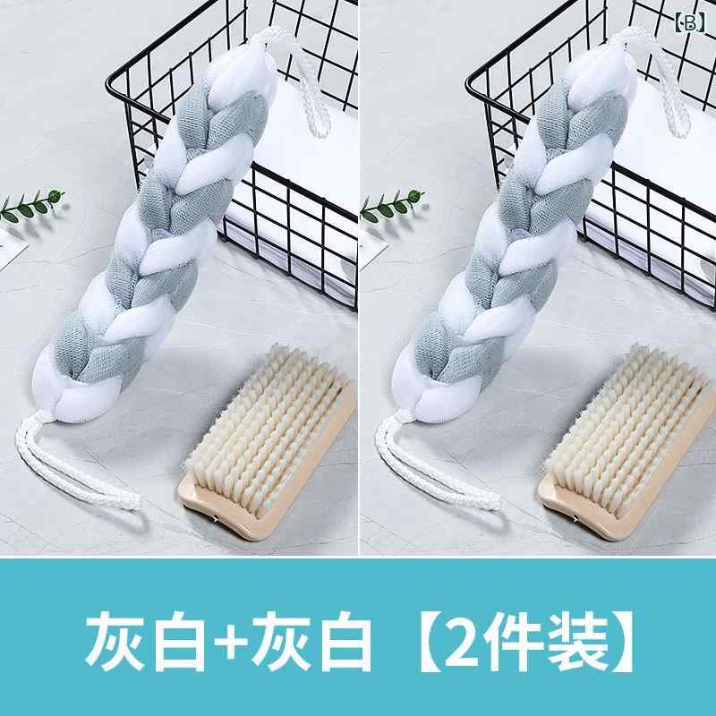 バス用品 泡立てネット ボディブラシ 垢すり 背中洗い用 体洗い 家庭用 お風呂用 ...