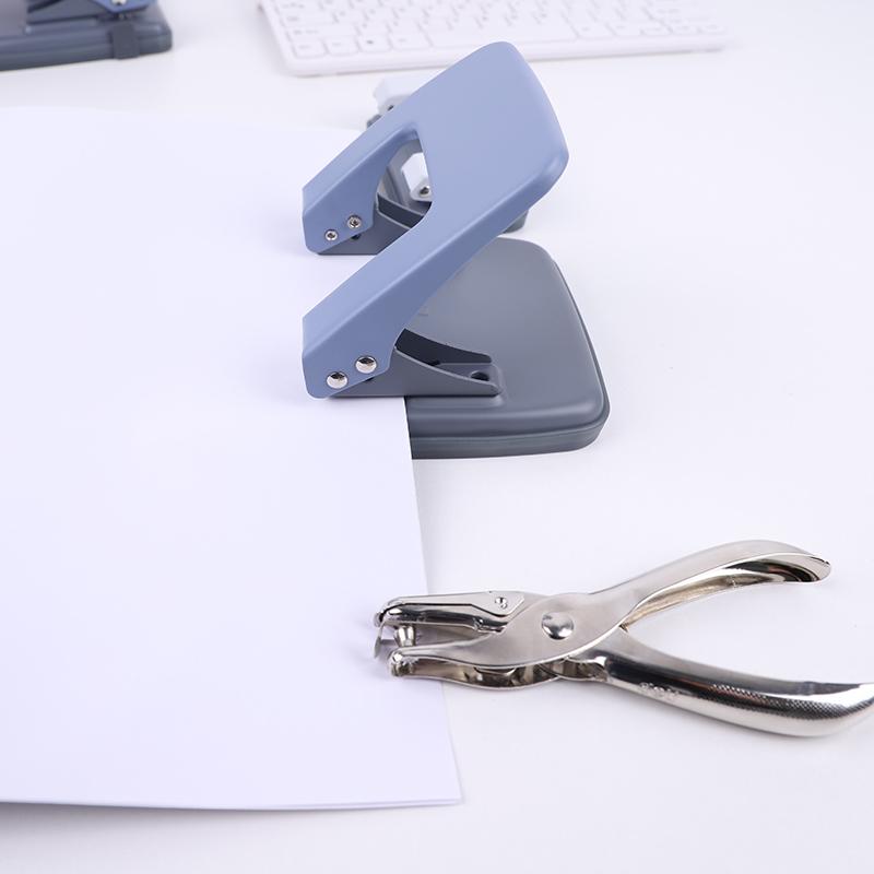 文具 穴あけパンチ 手動 1穴 2穴 オフィス 事務用品 書類整理 A4用紙 ルーズリーフ用 丸穴 ファイル作..