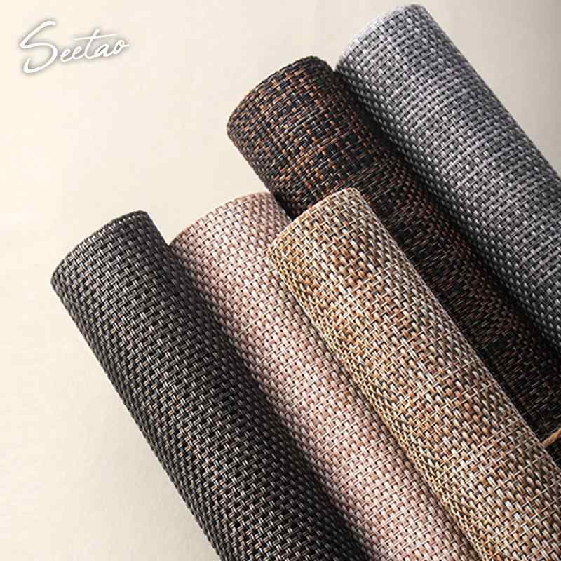 ランチョンマット 北欧風 ヨーロピアン 食卓マット PVC プラスチック 家庭用 ダイニング キッチン はっ..