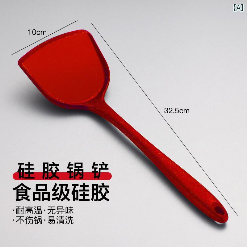 調理器具 シリコンヘラ お玉 穴あきお玉 セット 家庭用 耐熱 やわらか フッ素加工鍋 炒め物 盛り付け ..