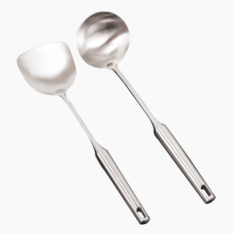 キッチンツール 304ステンレス製 家庭用 普段使い 炒めヘラ スープお玉 フライ返し お玉 多機能 耐久性..